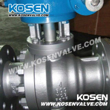 Cast Steel Flanged Trunnion Ball Valves